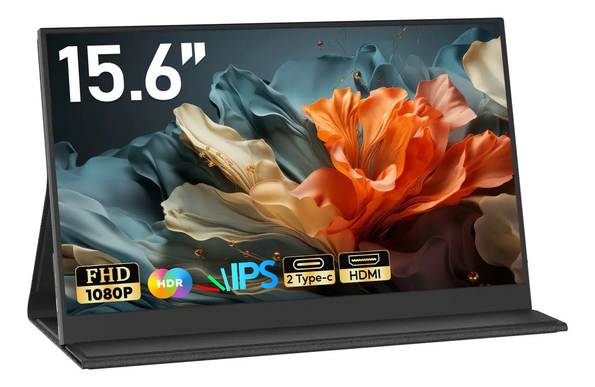 Monitor Portátil 15.6''com Usb C Dupla hdmi Fhd 1080p 60hz — Informática