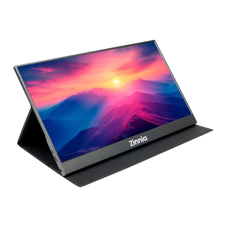 Monitor Portatil Profissional Zinnia Vizion S, 15.6 Pol, Ips, FHD — Informática