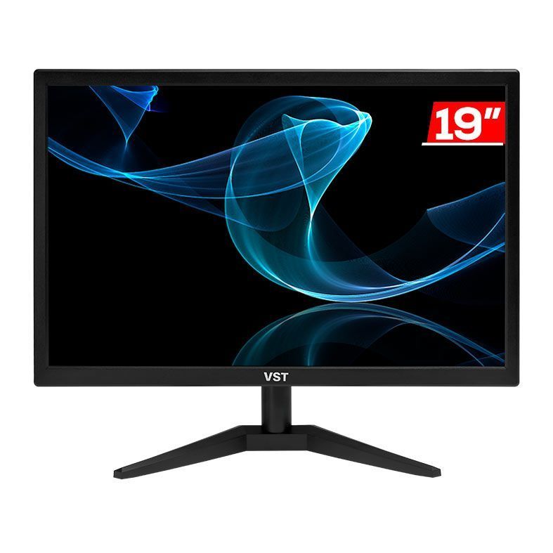Monitor Vst 19, 19 Pol, HD, 5ms, 60Hz, Hdmi Vga — Informática