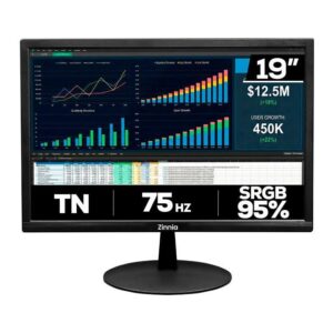 Monitor Zinnia Delfos DF19, 19 Pol, TN, sRGB 95, 75Hz, Vga Hdmi