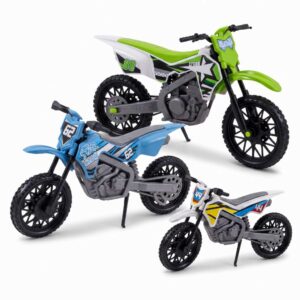 Moto Cross Motinha Trilha Grande 38cm Brinquedo Realista Presente