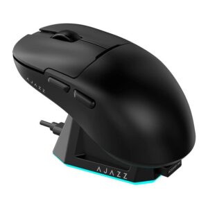Mouse Ajazz AJ159, 12000DPI, 6 Botoes, Wireless, Preto