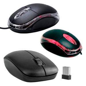 Mouse Básico Mause Usb Pc 800dpi Notebook Computador Led Escritório