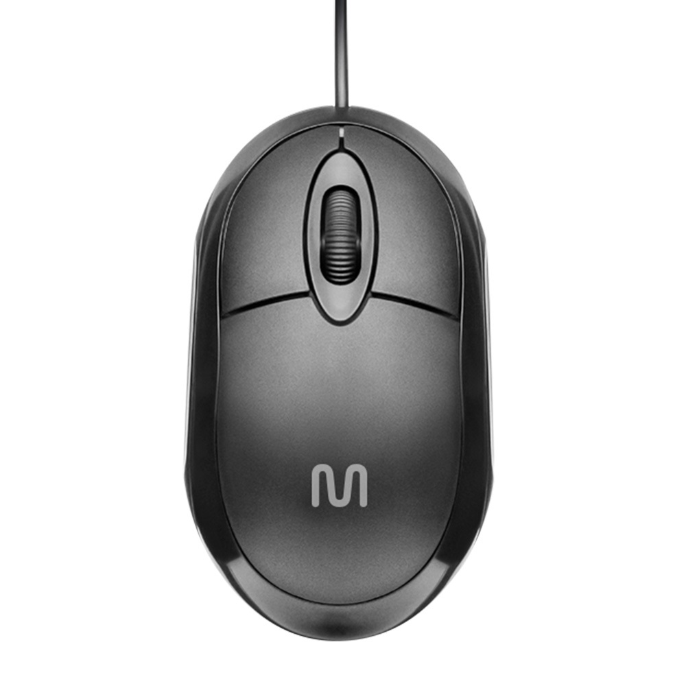 Mouse com Fio Classic 1200DPI Preto Multi — Informática