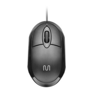 Mouse com fio USB Classic Preto Multi