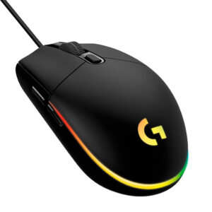 Mouse Gamer Logitech G203, Lightsync, DPI, 8.000, 6 botões