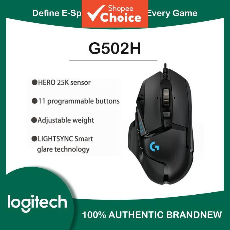 Mouse Gamer Logitech Hero 25600 DPI RGB Programável, Ajustável de — Informática