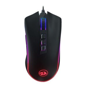 Mouse Gamer Redragon King Cobra 2, RGB, 24000DPI, 8 Botoes, Preto