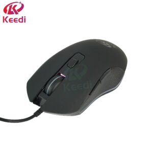 Mouse Gamer RGB 6 Teclas oferece 4 níveis de DPI Keedi
