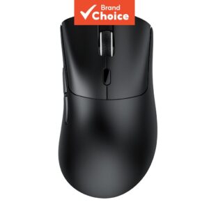 Mouse Gamer Sem Fio Attack Shark R1 Tri-Modo Sensor 18000DPI Com Fio