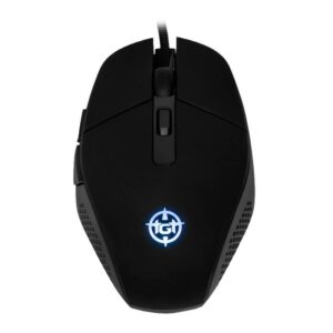 Mouse Gamer Tgt Vector E2, Rainbow, 7200DPI, 6 Botoes, Preto
