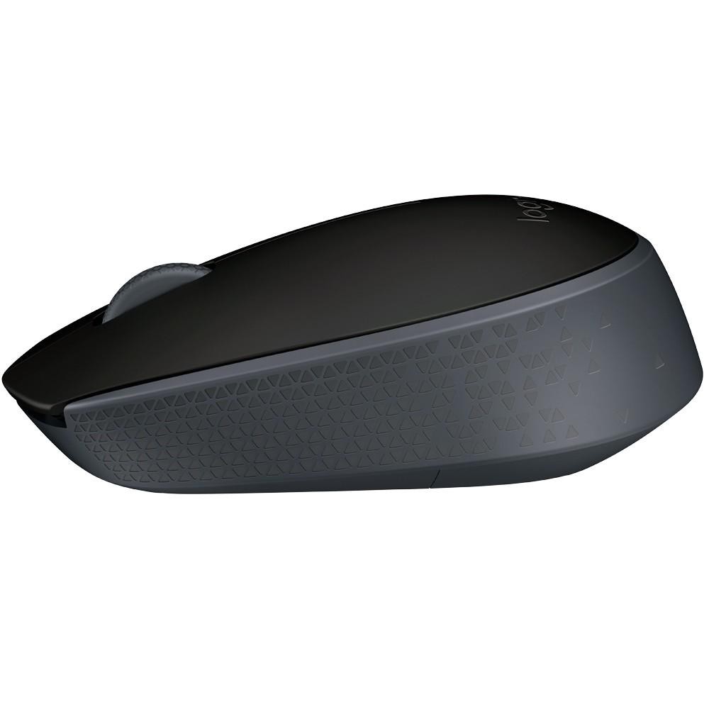 Mouse Óptico Logitech M170, Sem Fio, DPI 1.000, 3 Botões, Preto Cinza
