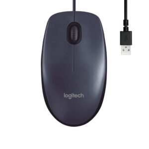Mouse Óptico Logitech M90, USB 2.0, 1000 DPI, Preto