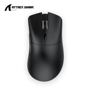 Mouse Para Jogos Sem Fio Attack Shark R1 Cliques Tri-Modo 20M De