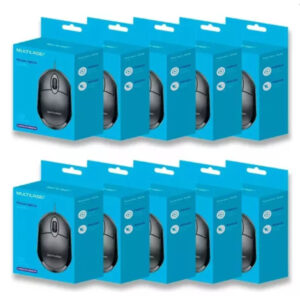 Mouse Para Pc Óptico Usb 1200dpi Atacado revenda Kit Com 10