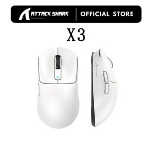 Mouse Sem Fio Attack Shark X3 Macro Para Jogos Leve Pixelart 650IPS