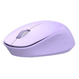 Mouse Sem Fio Pcyes Pequeno Mover Purple 1600Dpi Wireless 2.4Ghz