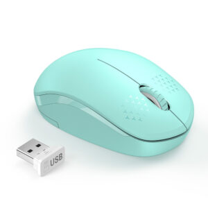 Mouse Sem Fio Seenda Wgsb 012 Mouse Wireless 2.4G Verde Mint — Informática