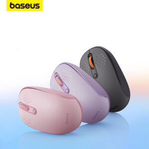 Mouse Silencioso Sem Fio Baseus Creator 1600 DPI Para Computador