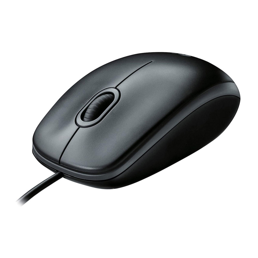 Mouse USB óptico Preto Logitech — Informática