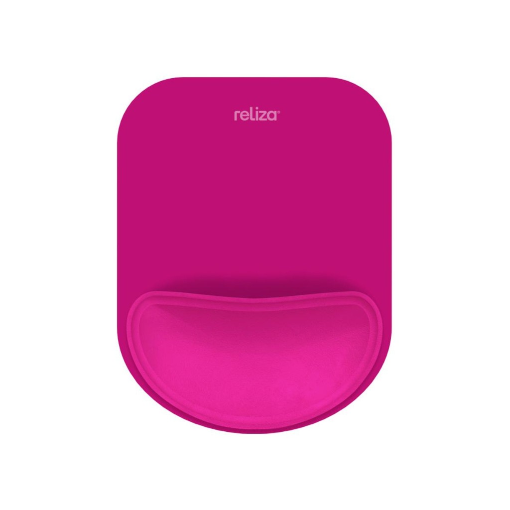 Mousepad Ergônomico Reliza Compact Base Antiderrapante Apoio de Pulso