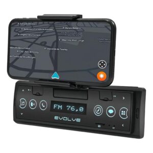 MP3 Player Automotivo Multilaser Evolve Connect com Suporte