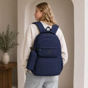 Multineos Mochila Escolar Com Estojo De Grande Capacidade Para