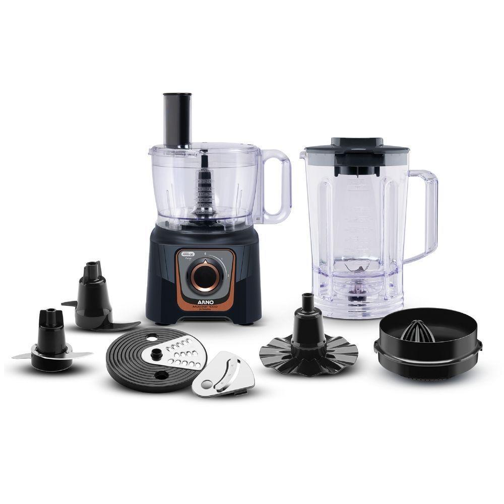 Multiprocessador Arno MP72 Preto 24 Funções 1000W 127V — Informática