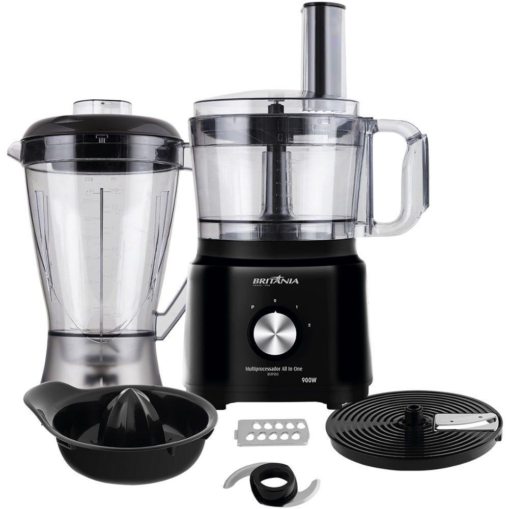 Multiprocessador Britânia All In One BMP900P 2 Velocidades Pulsar 900W — Informática