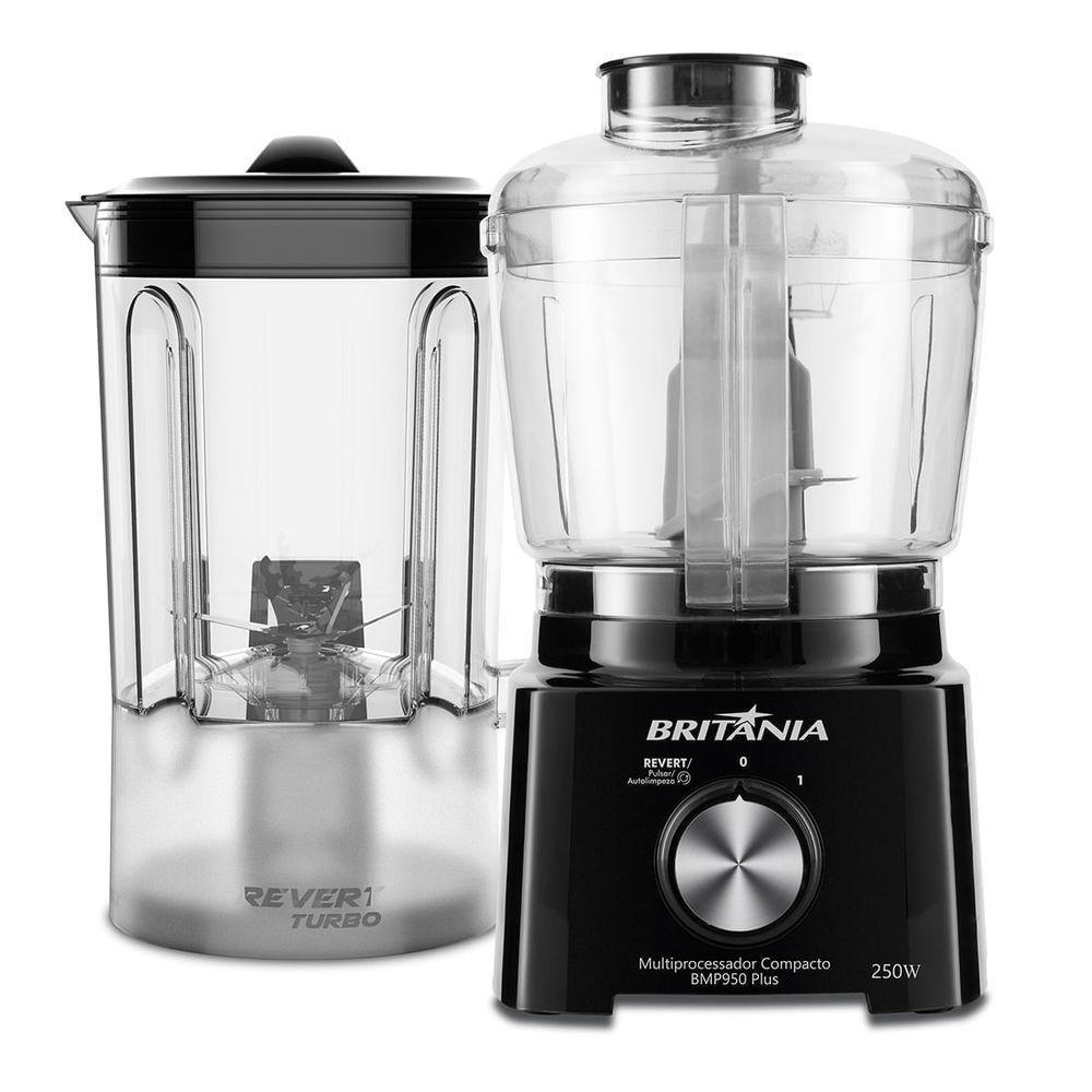 Multiprocessador Britânia BMP950 Plus 2 em 1 300W Preto 110V — Informática