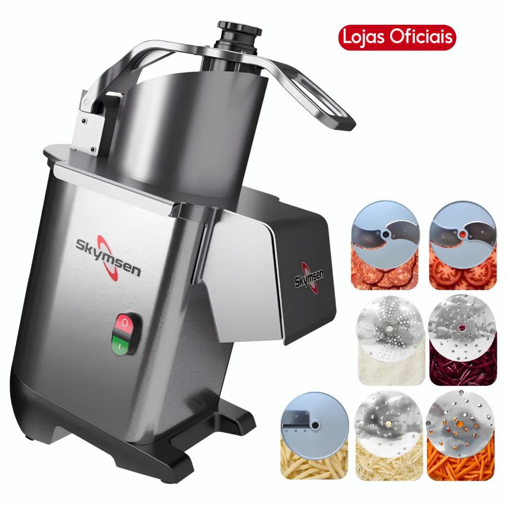 Multiprocessador De Alimentos 7 Discos Skymsen Bivolt Pro Para — Informática