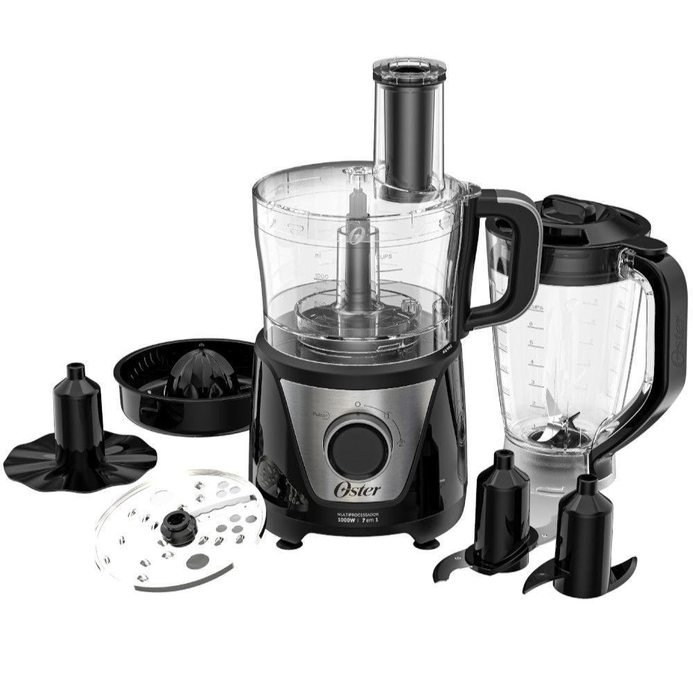 Multiprocessador De Alimentos Oster 7 em 1 1000W — Informática