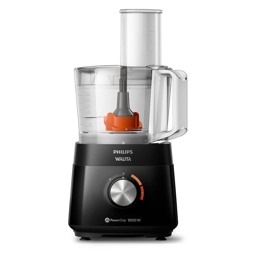 Multiprocessador de Alimentos Philips Walita PowerChop 1000 com 02 — Informática