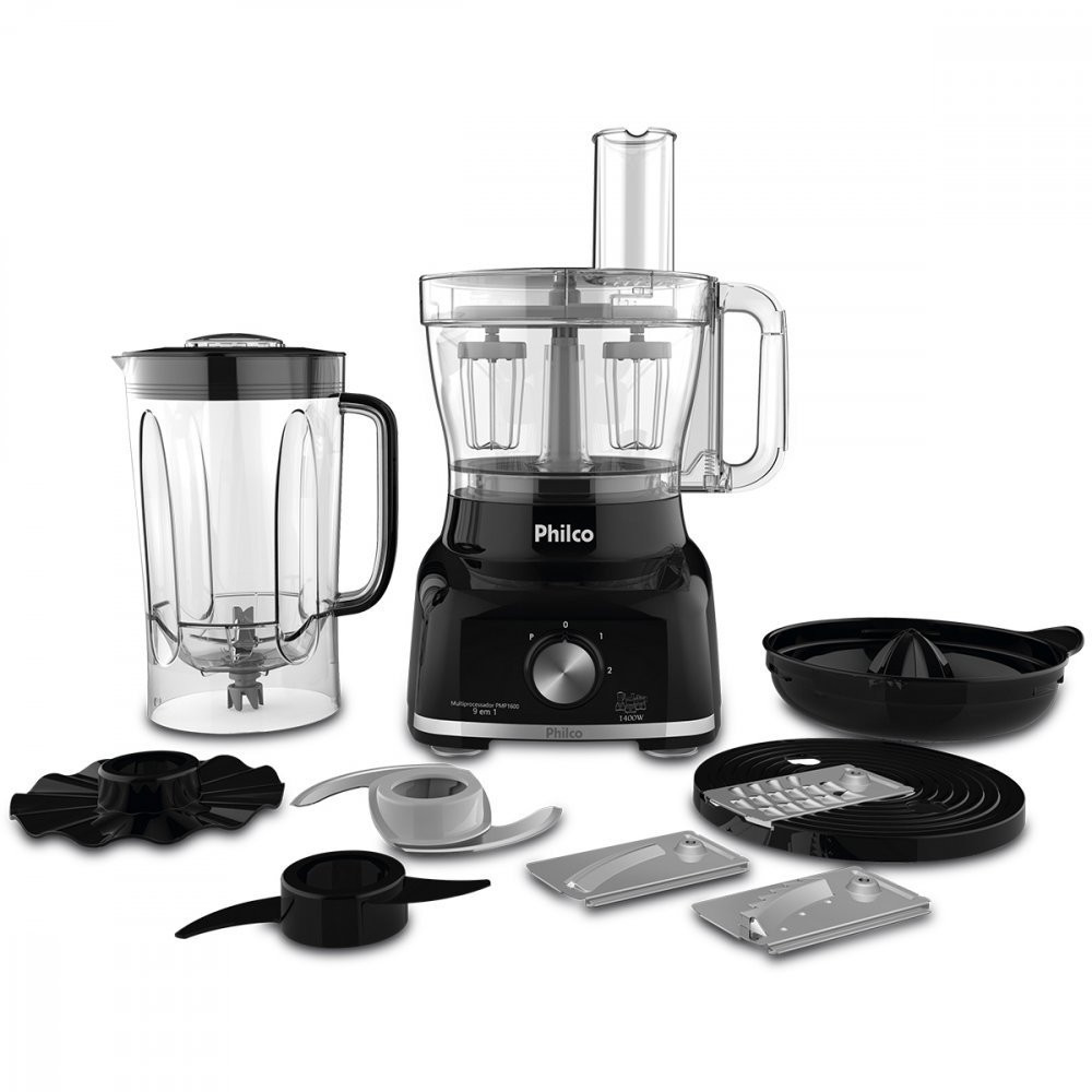 Multiprocessador de Alimentos PMP1600P 9 em 1 com 2 Velocidades — Informática