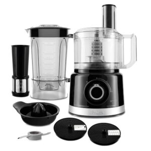 Multiprocessador Philco 5 Em 1 900W 4 Lâminas PMP1500P Turbo 220V