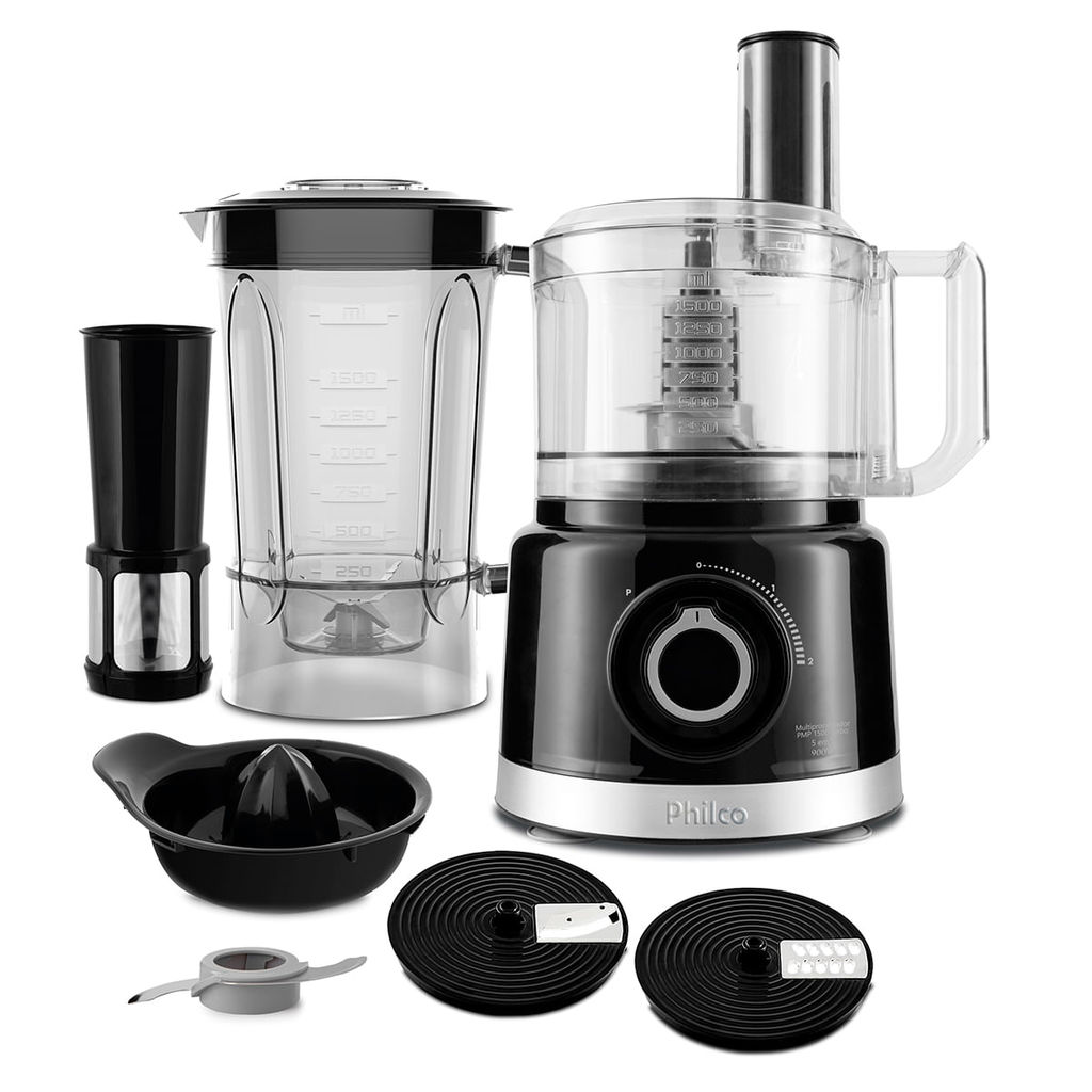 Multiprocessador Philco 5 em 1 900W 4 lâminas PMP1500P Turbo — Informática