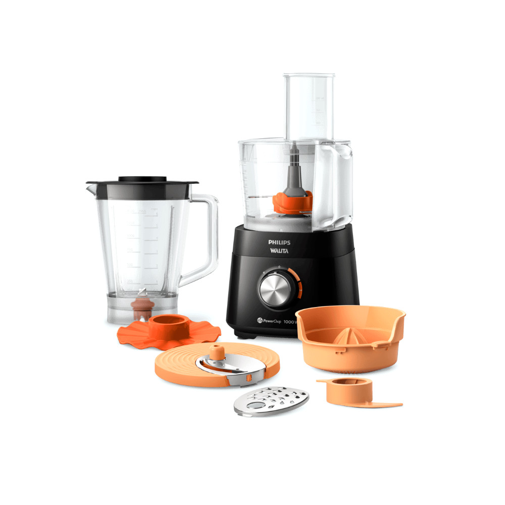 Multiprocessador Philips Walita Powerchop 1000w Hr7304 Preto 220v — Informática