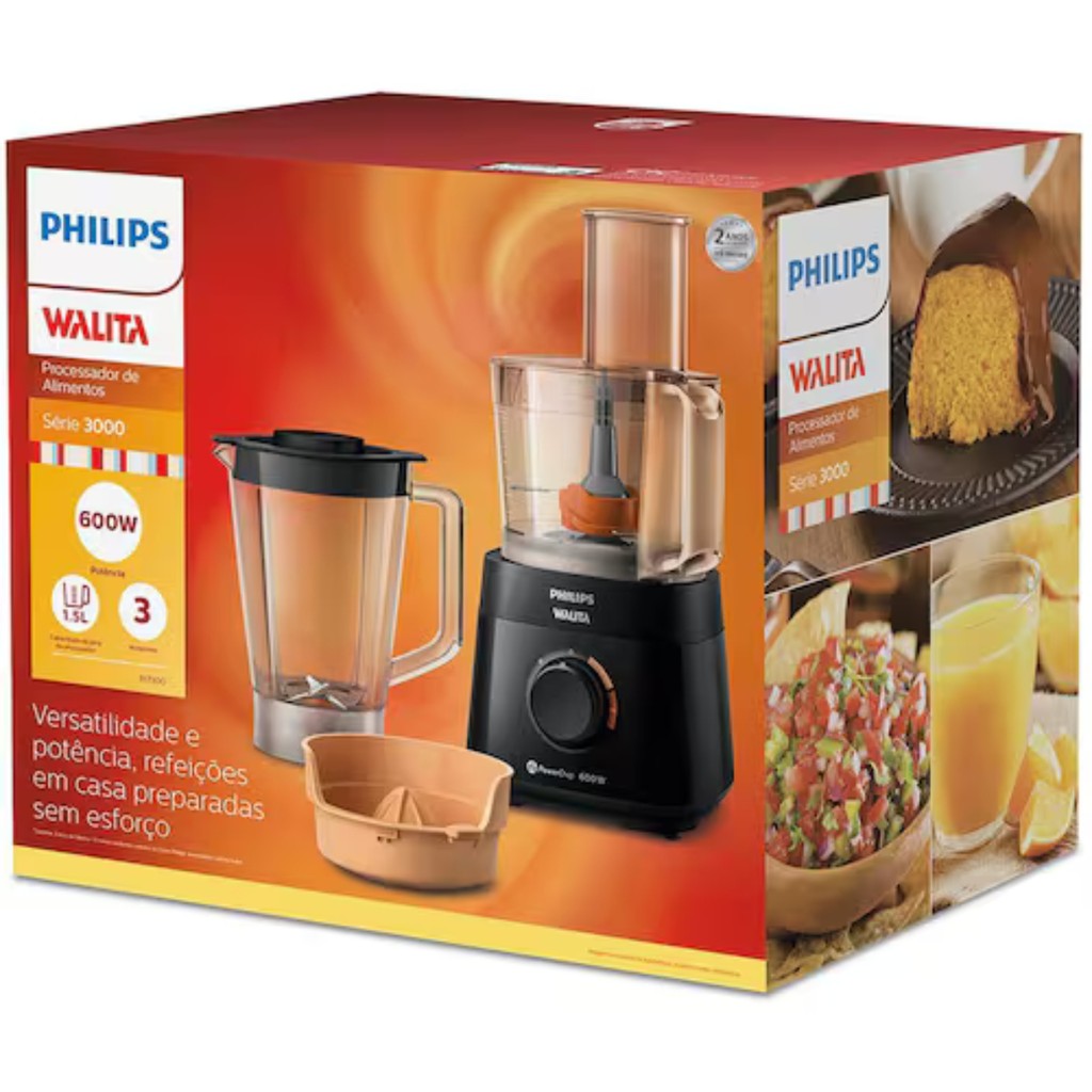Multiprocessador Philips Walita Powerchop 600w 1,5 Litros 2 — Informática