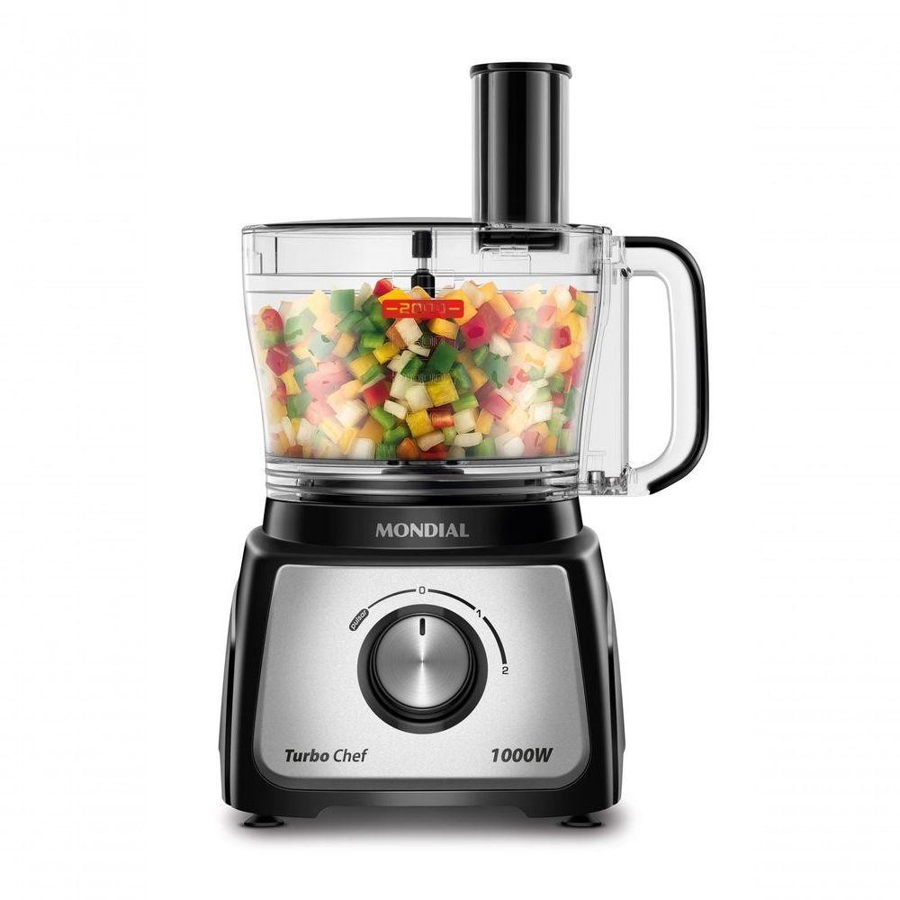 Multiprocessador Turbo Chef 5 Em 1 Mondial Mpn-01-b Multiprocessador — Informática