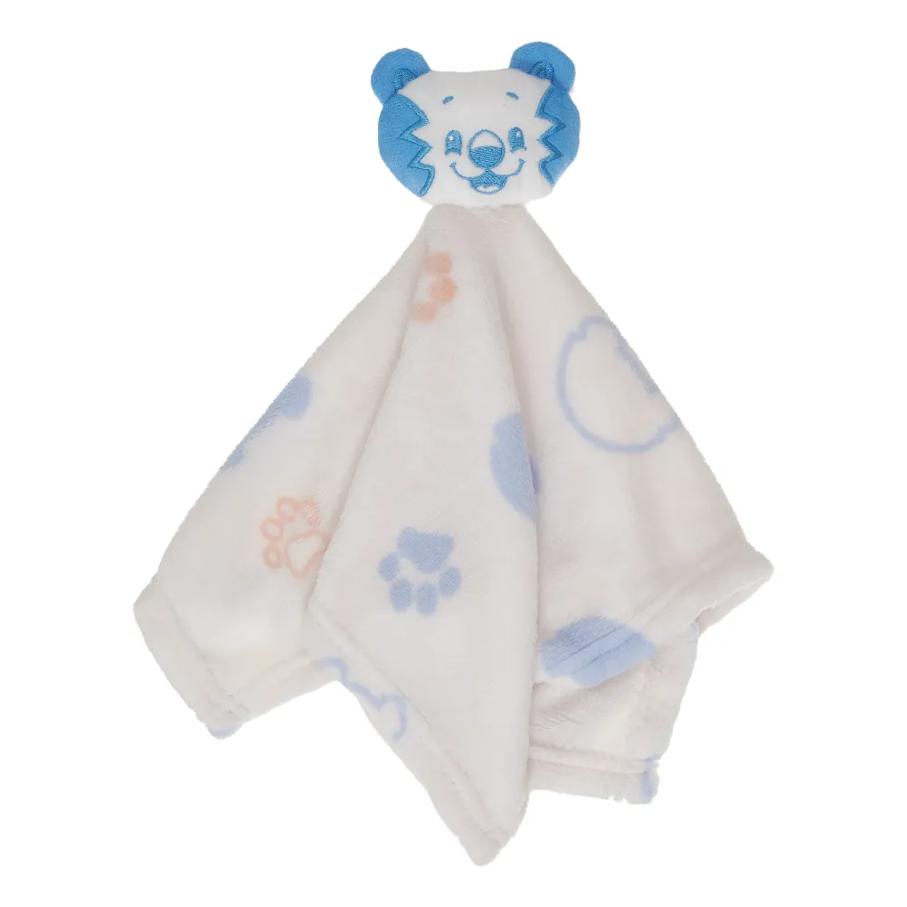 Naninha Pelúcia Tigor T. Tigre Glow Macia e Aconchegante Azul Pacific