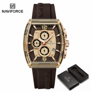 Naviforce 6101 Relógio Masculino De Acampamento Ao Ar Livre Com