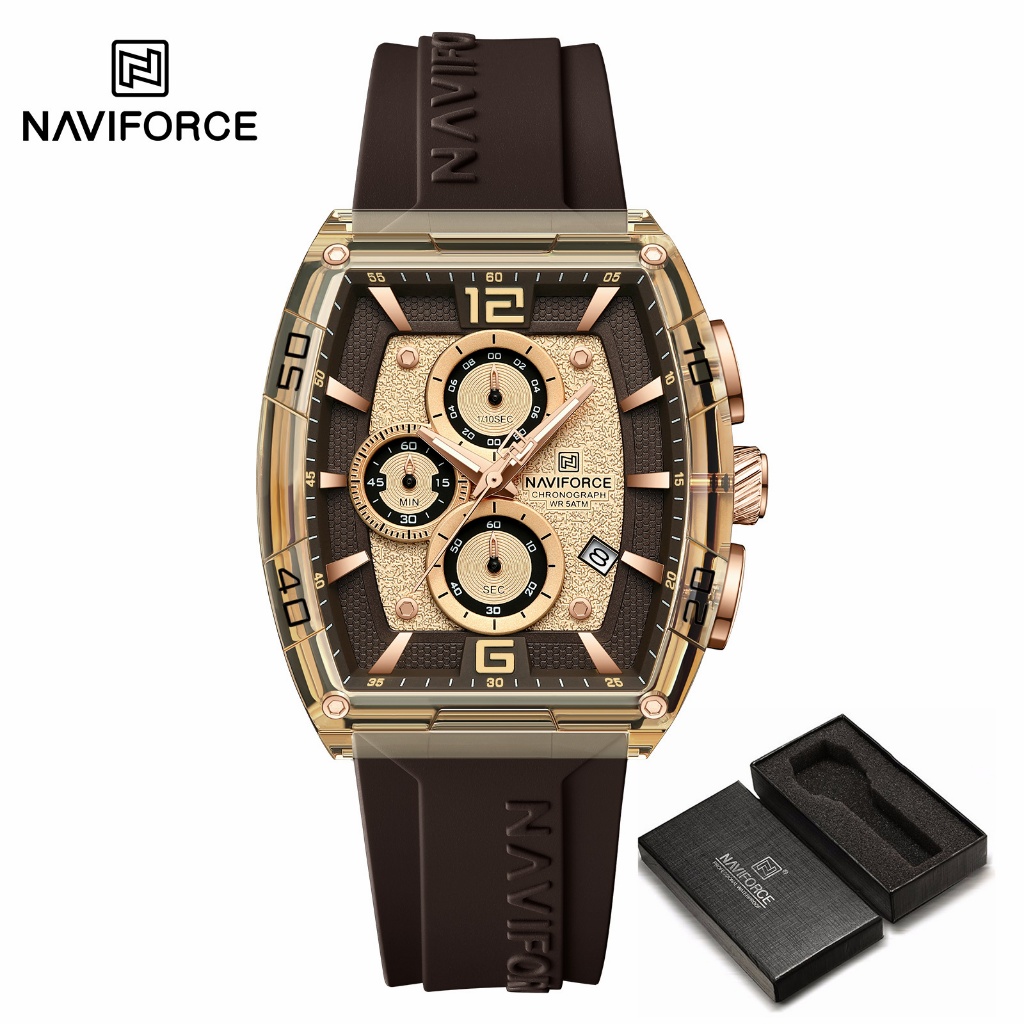 Naviforce 6101 Relógio Masculino De Acampamento Ao Ar Livre Com