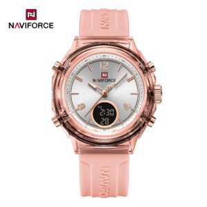 Naviforce 7109 Relógio Feminino Multifuncional À Prova D’água Com