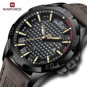 Naviforce 8023 Relógio De Pulso Casual Esportivo Masculino Militar De
