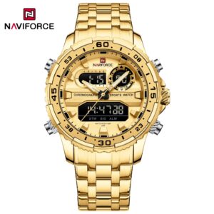 Naviforce 9234 Novos Relógios Para Homens De Luxo Multifuncionais