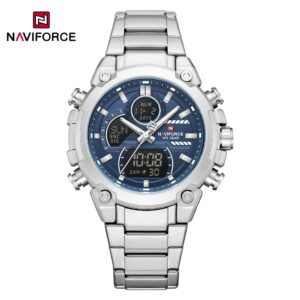 Naviforce 9278 Relógio Esportivo Multifuncional Masculino Com Display