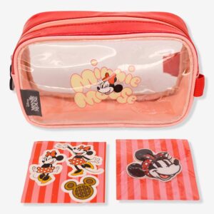 Necessaire com Adesivos Minnie Mouse Disney
