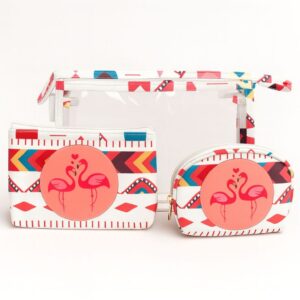 Necessaire Para Viagem e Bolsa Necessaire Para Viagem 3 Peças Porta