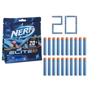 Nerf Elite 2.0 Refil de Dardos Com 20 Hasbro