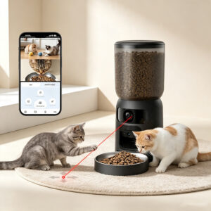 Newpet Alimentador Automático Para Animais De Estimação 6L Com